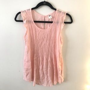 pink flutter tank